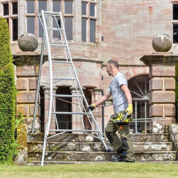 Three Leg Adjustable Tripod Ladder - Image 3